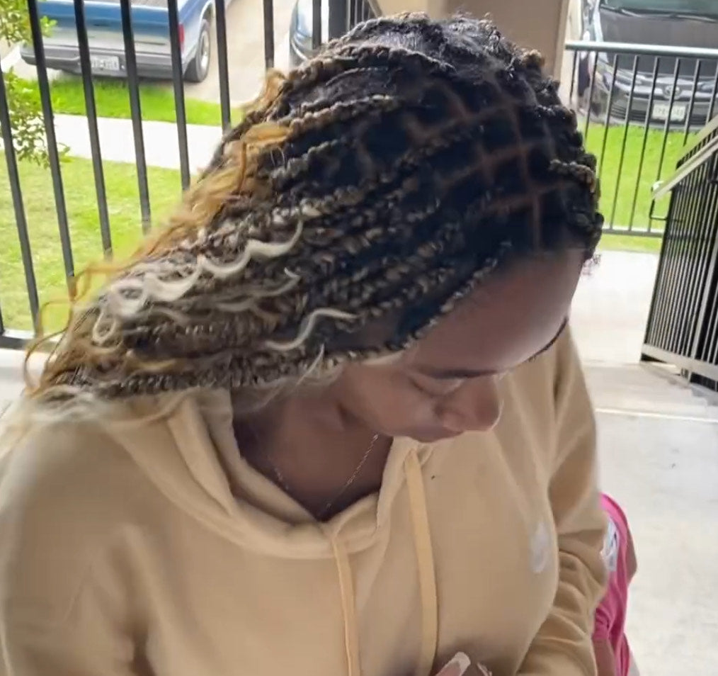 Boho Knotless Braids